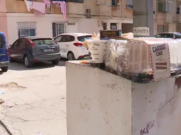 La basura generada por los okupas en Benicalap