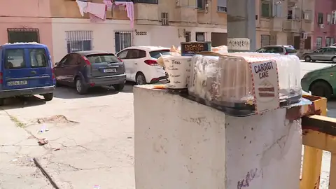 La basura generada por los okupas en Benicalap La basura generada por los okupas en Benicalap
