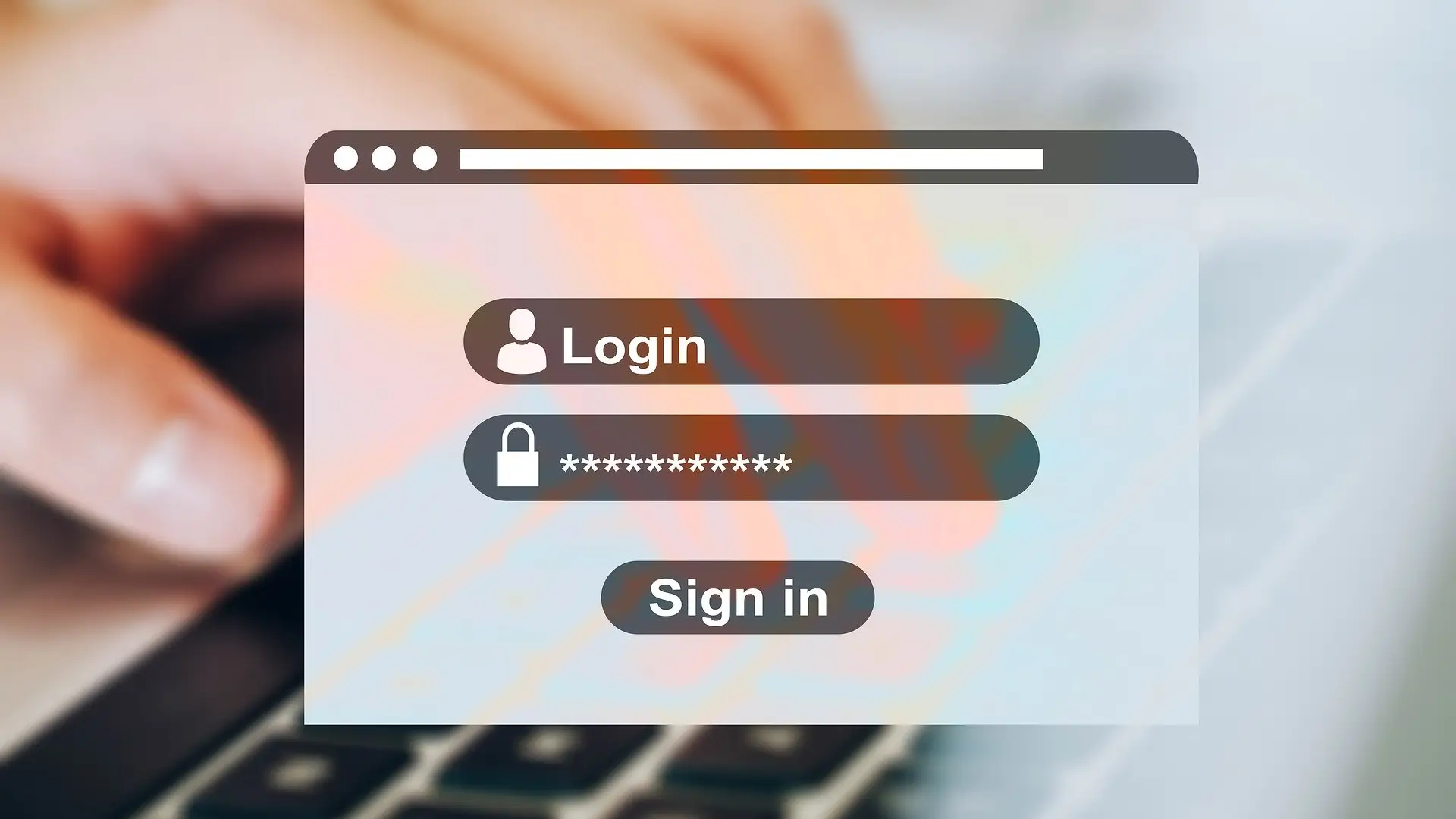 Imagen de usuario accediendo a su cuenta Imagen de usuario accediendo a su cuenta