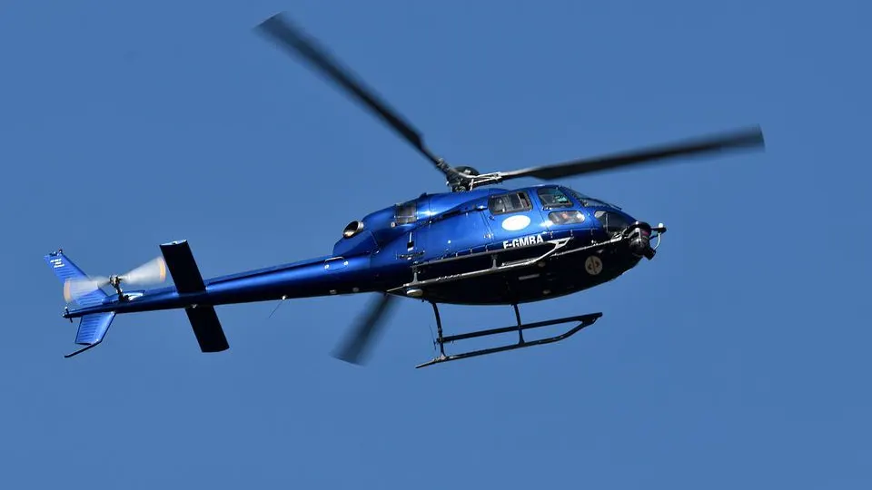 Imagen de un helicóptero Imagen de un helicóptero