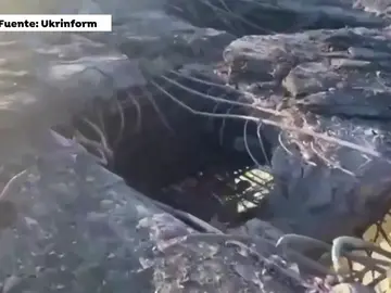 Ataque ucraniano a un puente estratégico Ataque ucraniano a un puente estratégico