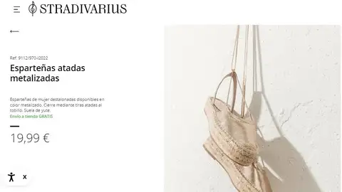 Alpargata Stradivarius Alpargata Stradivarius