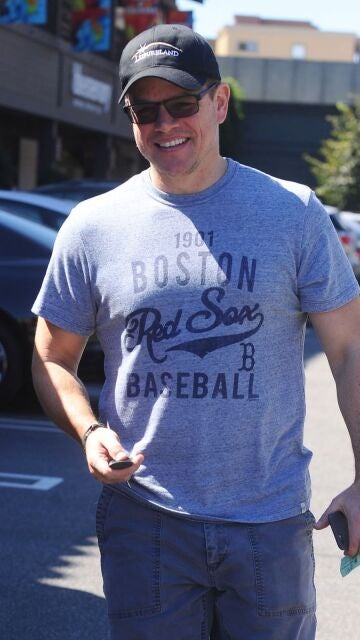 Matt Damon disfruta de sus vacaciones