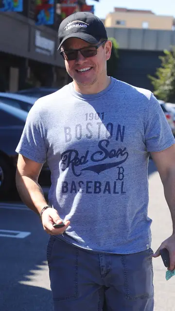 Matt Damon disfruta de sus vacaciones Matt Damon disfruta de sus vacaciones