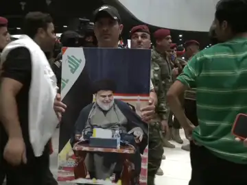 Miles de ciudadanos de Irak protestan por el candidato a ser el nuevo primer ministro del país Miles de ciudadanos de Irak protestan por el candidato a ser el nuevo primer ministro del país