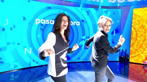 El explosivo baile de Ana Álvarez y Lidia San José con el rompedor ‘Boom boom’ El explosivo baile de Ana Álvarez y Lidia San José con el rompedor ‘Boom boom’