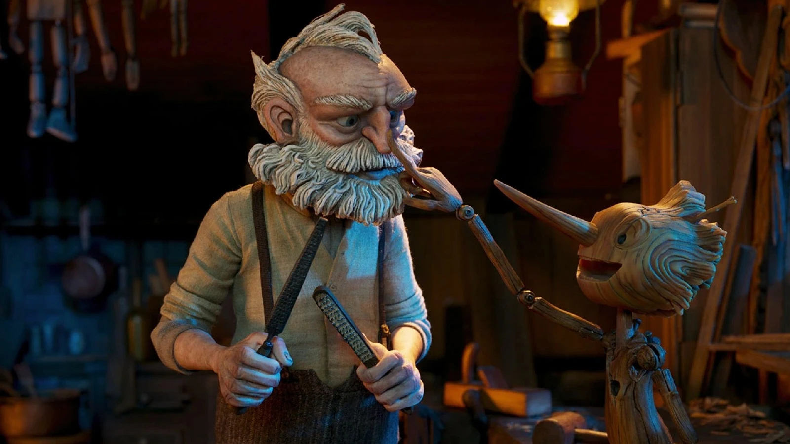 Imagen de 'Pinocho' de Guillermo del Toro