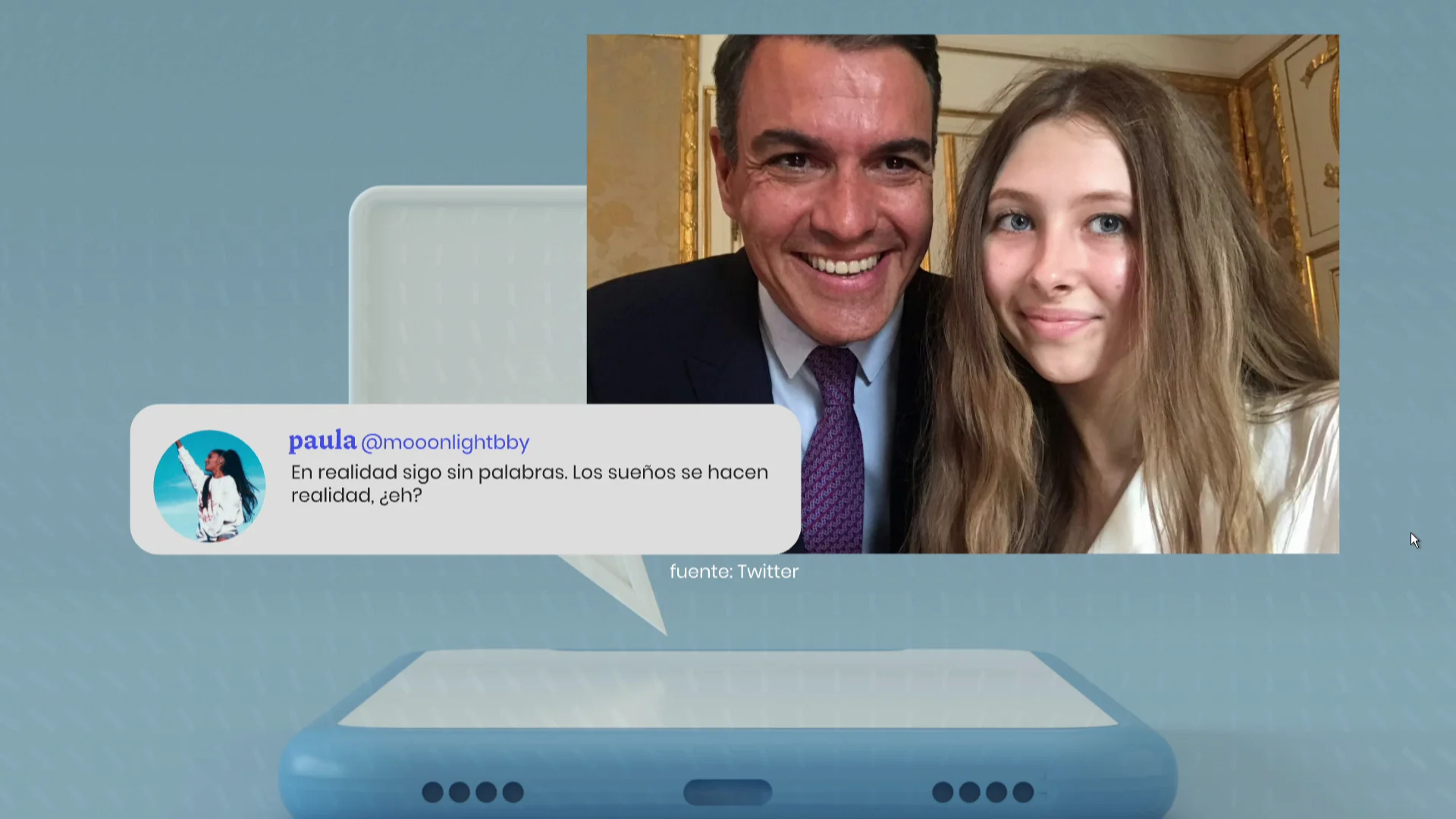 Selfie de Pedro Sánchez Selfie de Pedro Sánchez