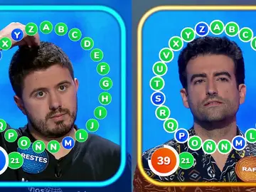 Ajustadísimo duelo entre Orestes y Rafa en ‘El Rosco’ con máximo suspense hasta el final Ajustadísimo duelo entre Orestes y Rafa en ‘El Rosco’ con máximo suspense hasta el final