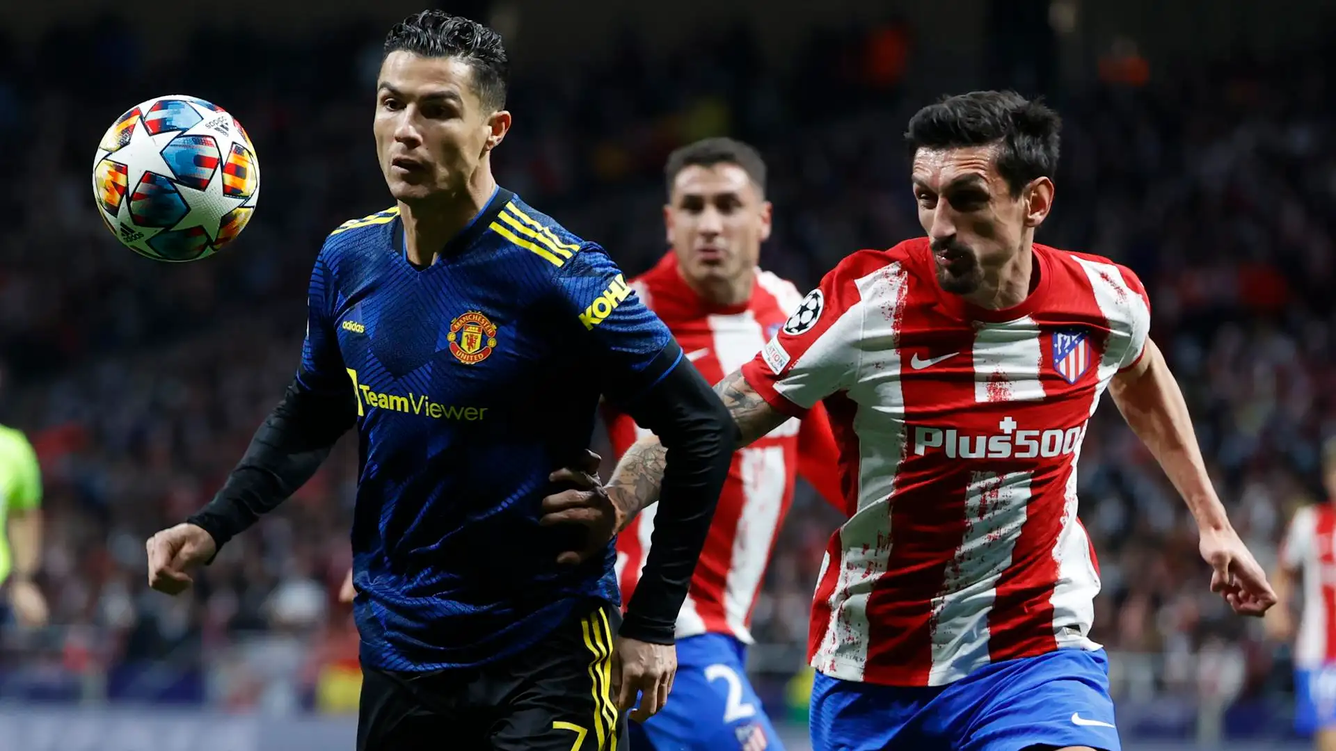Cristiano Ronaldo responde en Instagram a una pancarta atl&eacute;tica: "CR7 no eres bienvenido"