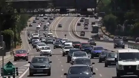 Retención de coches Retención de coches