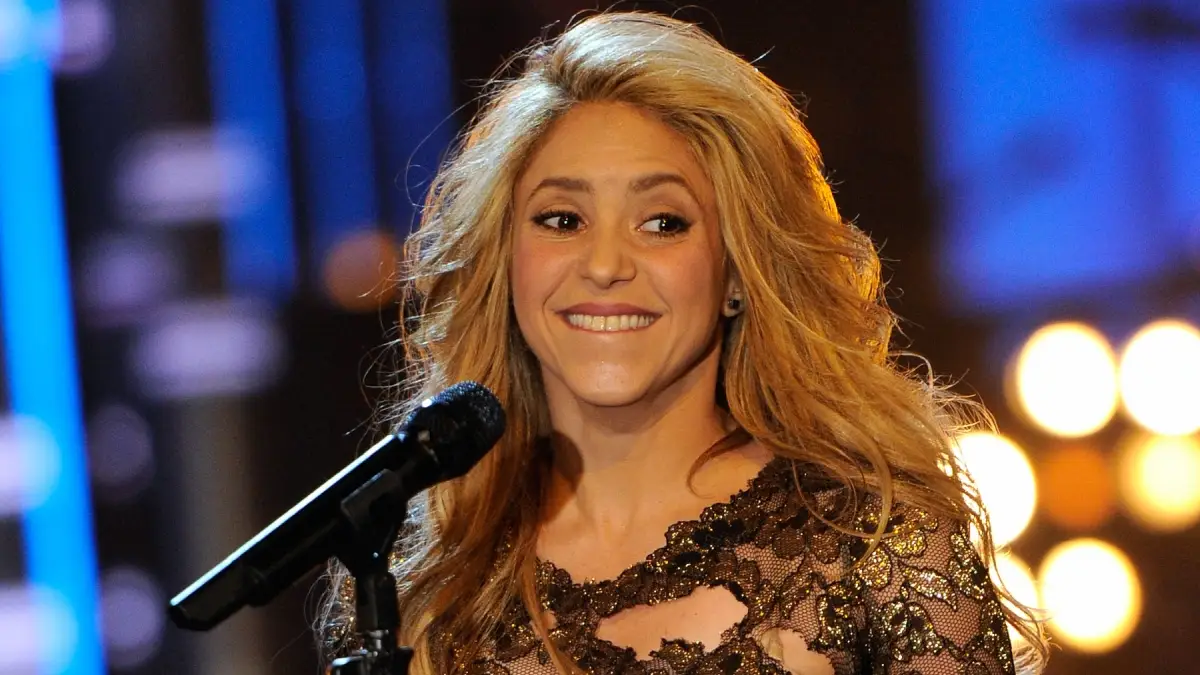 Shakira en un concierto