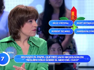 El regreso de Pepa Aniorte a ‘Pasapalabra’ con un espectacular ‘Una de Cuatro’ El regreso de Pepa Aniorte a ‘Pasapalabra’ con un espectacular ‘Una de Cuatro’