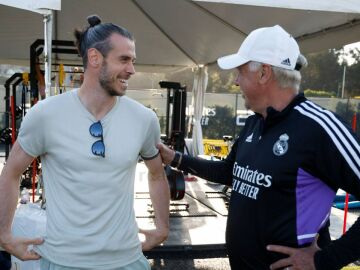 Gareth Bale visita al Real Madrid en Los Ángeles
