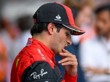 Carlos Sainz durante el Gran Premio de Hungría