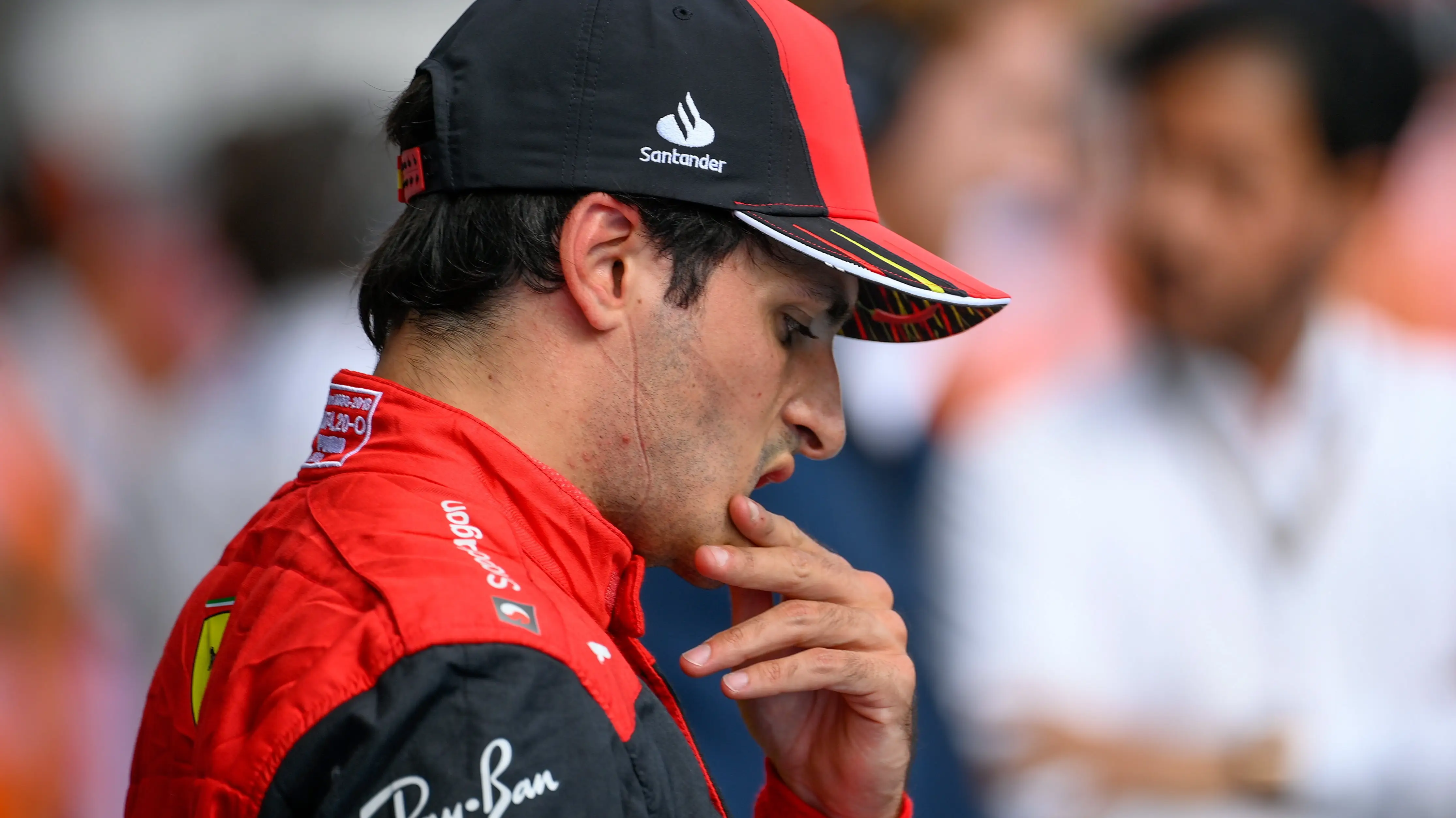 Carlos Sainz durante el Gran Premio de Hungría Carlos Sainz durante el Gran Premio de Hungría