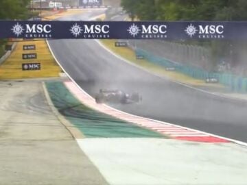 La salvada imposible bajo la lluvia del genio Fernando Alonso en el Gran Premio de Hungría