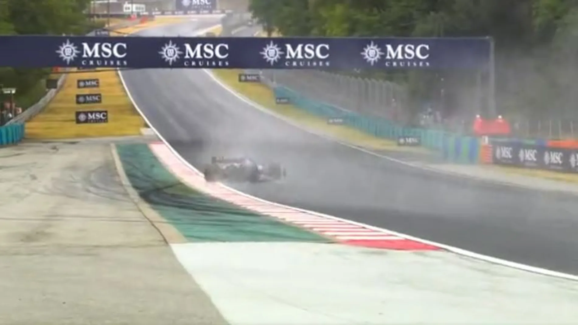 La salvada imposible bajo la lluvia del genio Fernando Alonso en el Gran Premio de Hungría