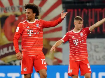 Leroy Sané durante la Supercopa de Alemania Leroy Sané durante la Supercopa de Alemania