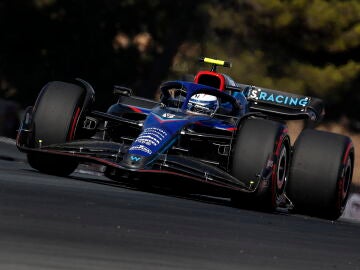 Nicholas Latifi durante el Gran Premio de Francia