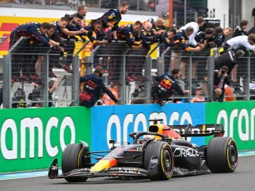 Max Verstappen durante el Gran Premio de Hungría