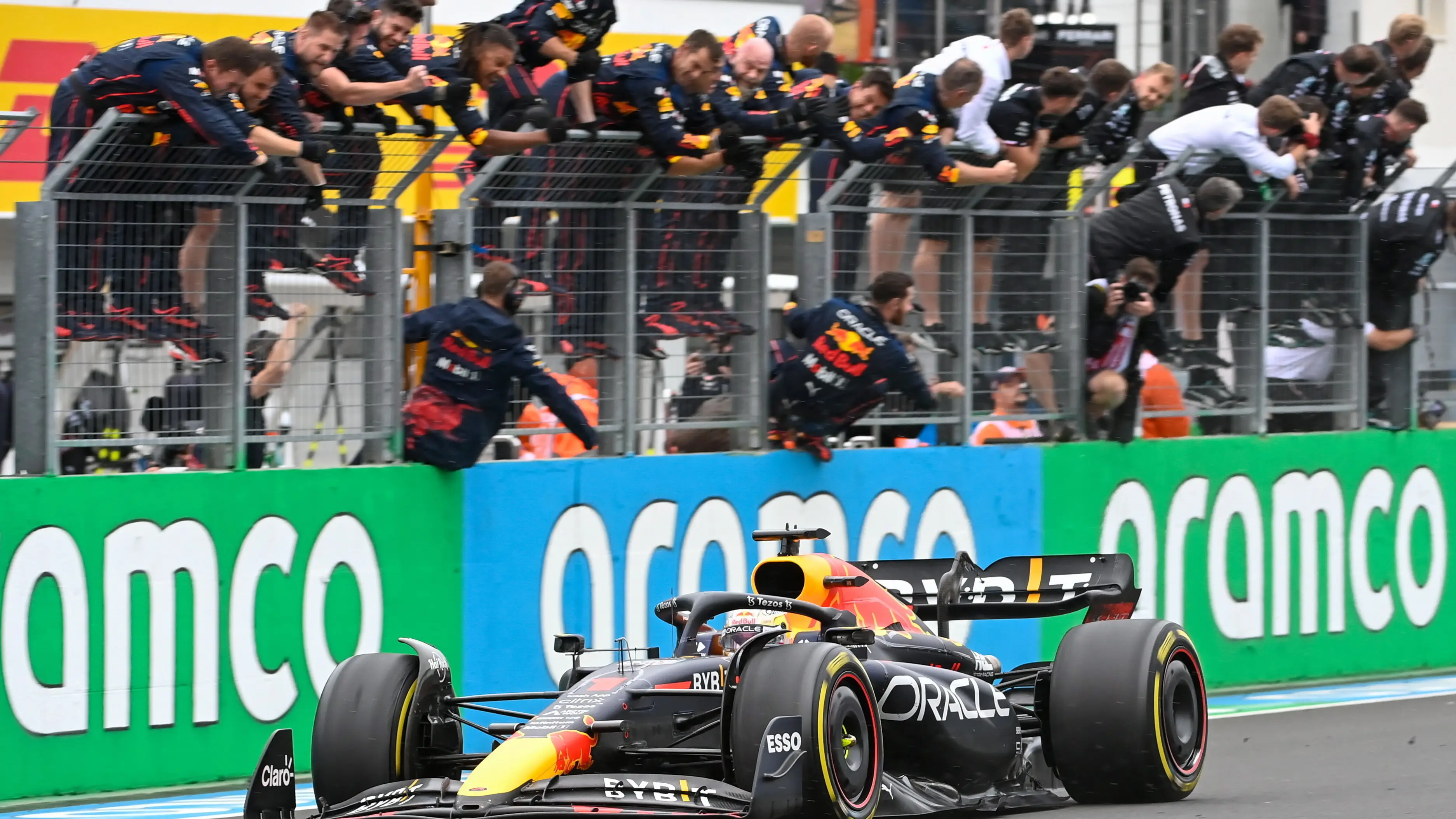 Max Verstappen durante el Gran Premio de Hungría Max Verstappen durante el Gran Premio de Hungría