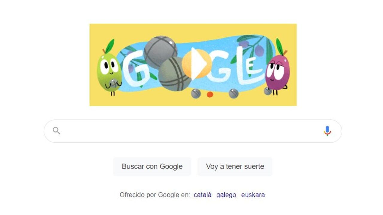 Google Homenajea A La Petanca Con Un Doodle