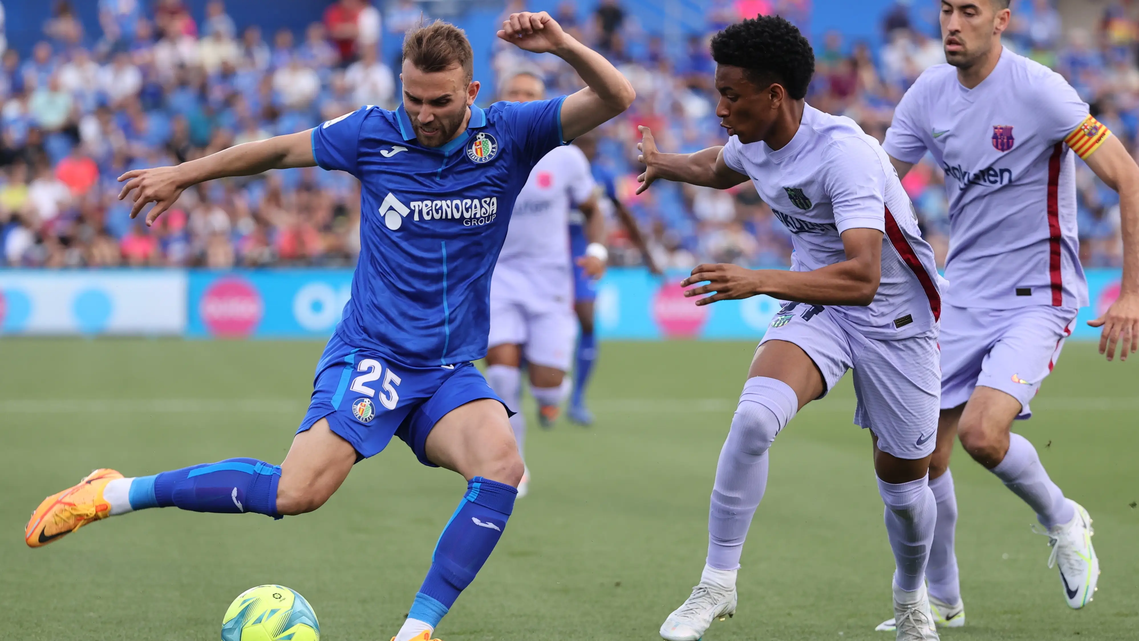 Borja Mayoral, en un partido con el Getafe Borja Mayoral, en un partido con el Getafe