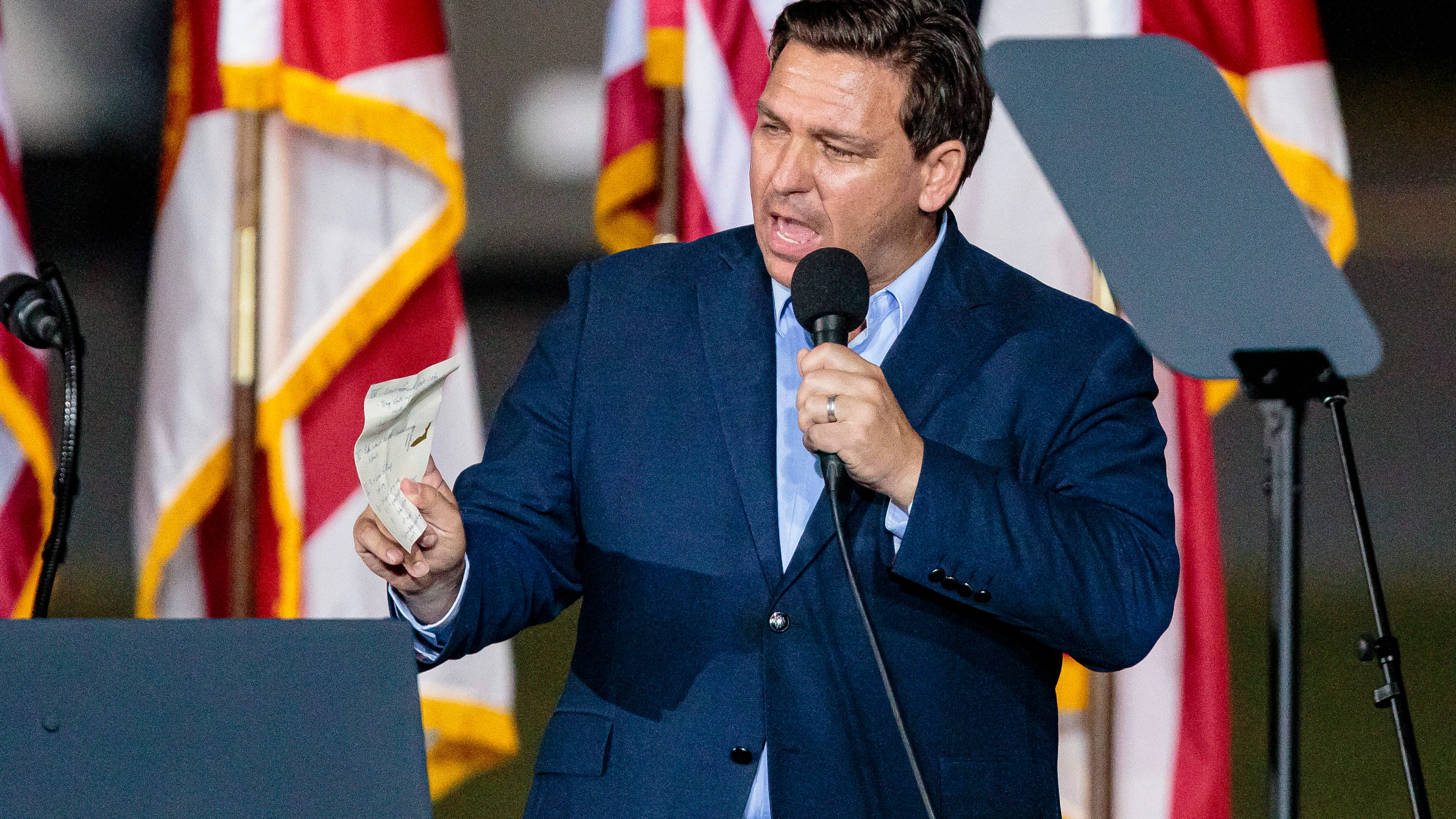 Ron DeSantis, gobernador de Florida