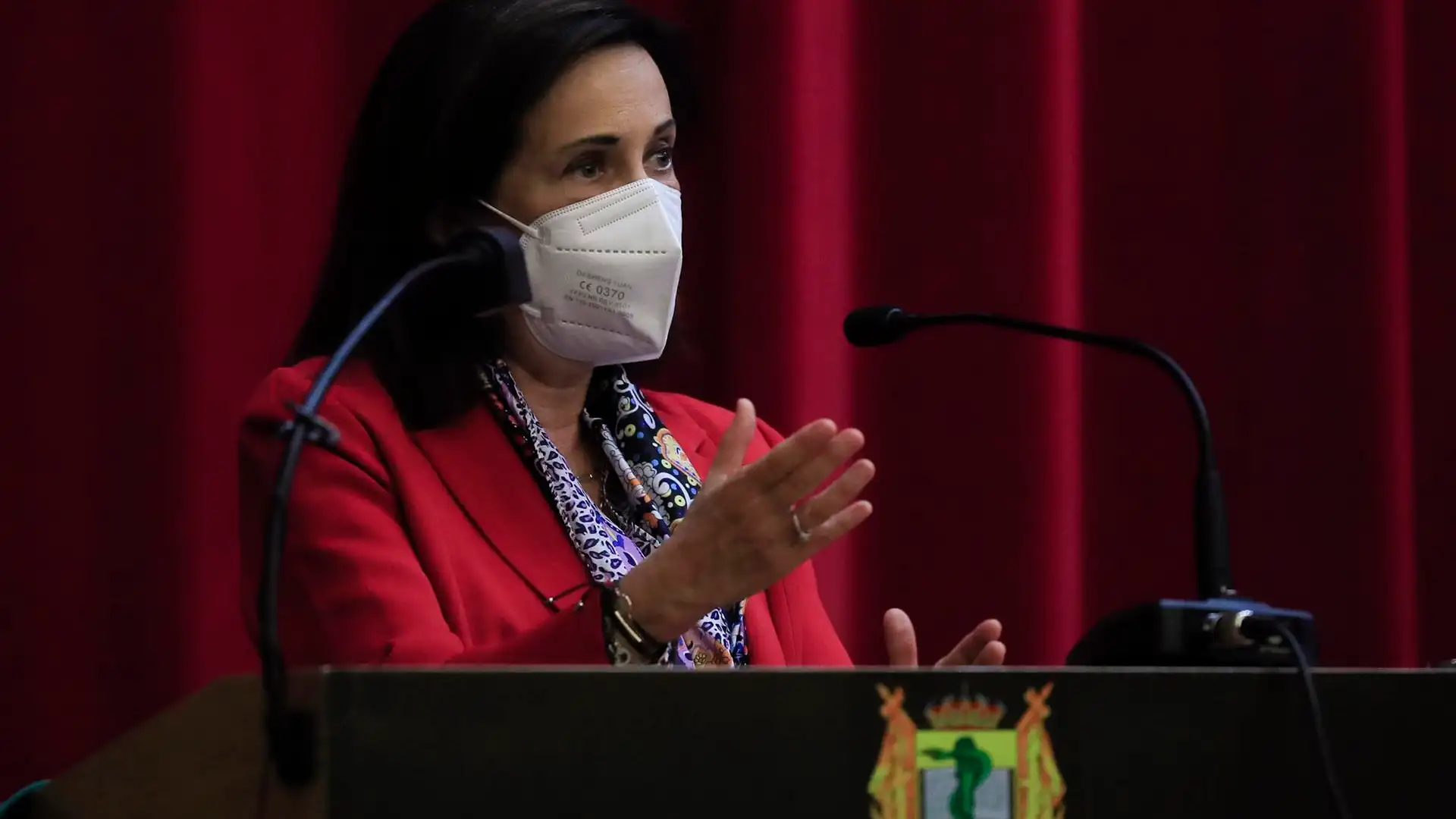 La ministra de Defensa, Margarita Robles