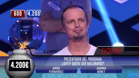 Fico paga muy caro su fallo en ‘¡Boom!’: “Ha sido un lapsus bonito” Fico paga muy caro su fallo en ‘¡Boom!’: “Ha sido un lapsus bonito”