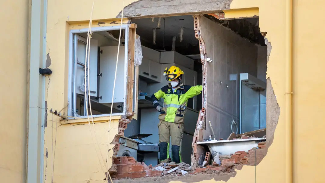 Explosión en Logroño Explosión en Logroño