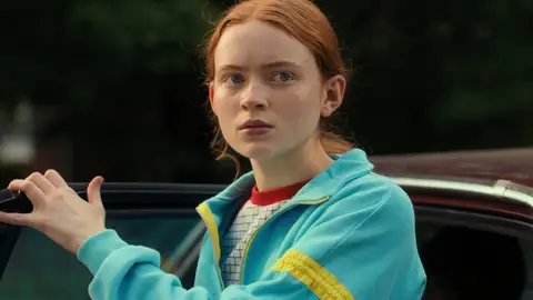 Sadie Sink como Max en 'Strager Things' Sadie Sink como Max en 'Strager Things'