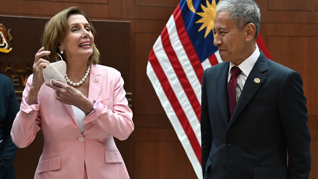 Nancy Pelosi en Malasia Nancy Pelosi en Malasia