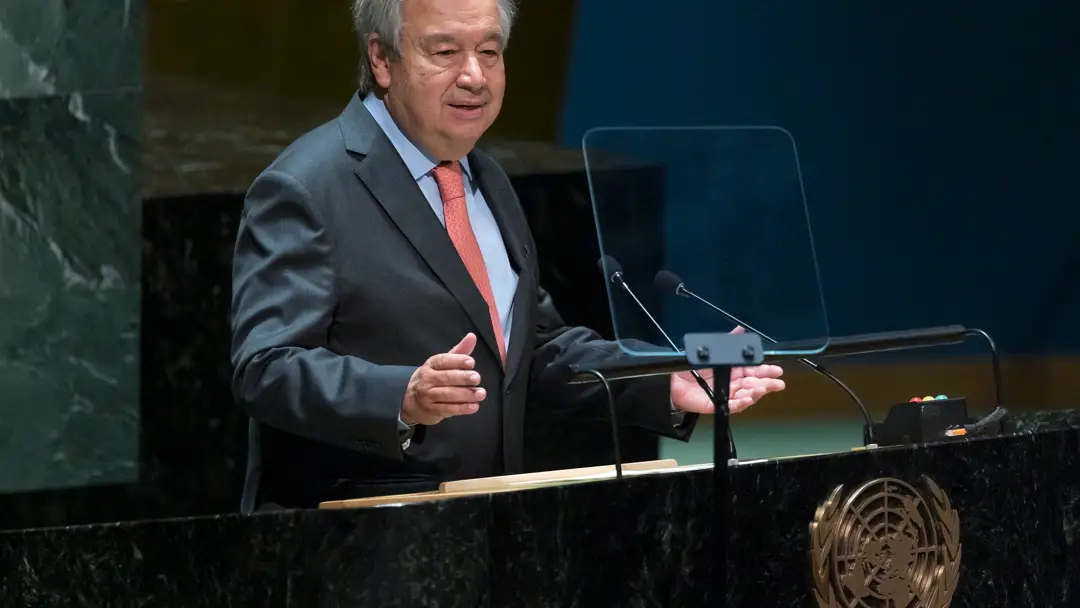 El secretario general de la ONU, Antonio Guterres El secretario general de la ONU, Antonio Guterres