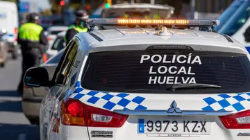 Coche de la Policía Local de Huelva