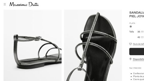 Sandalias joya