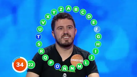 Un empate en aciertos obliga a Orestes a mover ficha frente a Rafa en ‘El Rosco’ Un empate en aciertos obliga a Orestes a mover ficha frente a Rafa en ‘El Rosco’