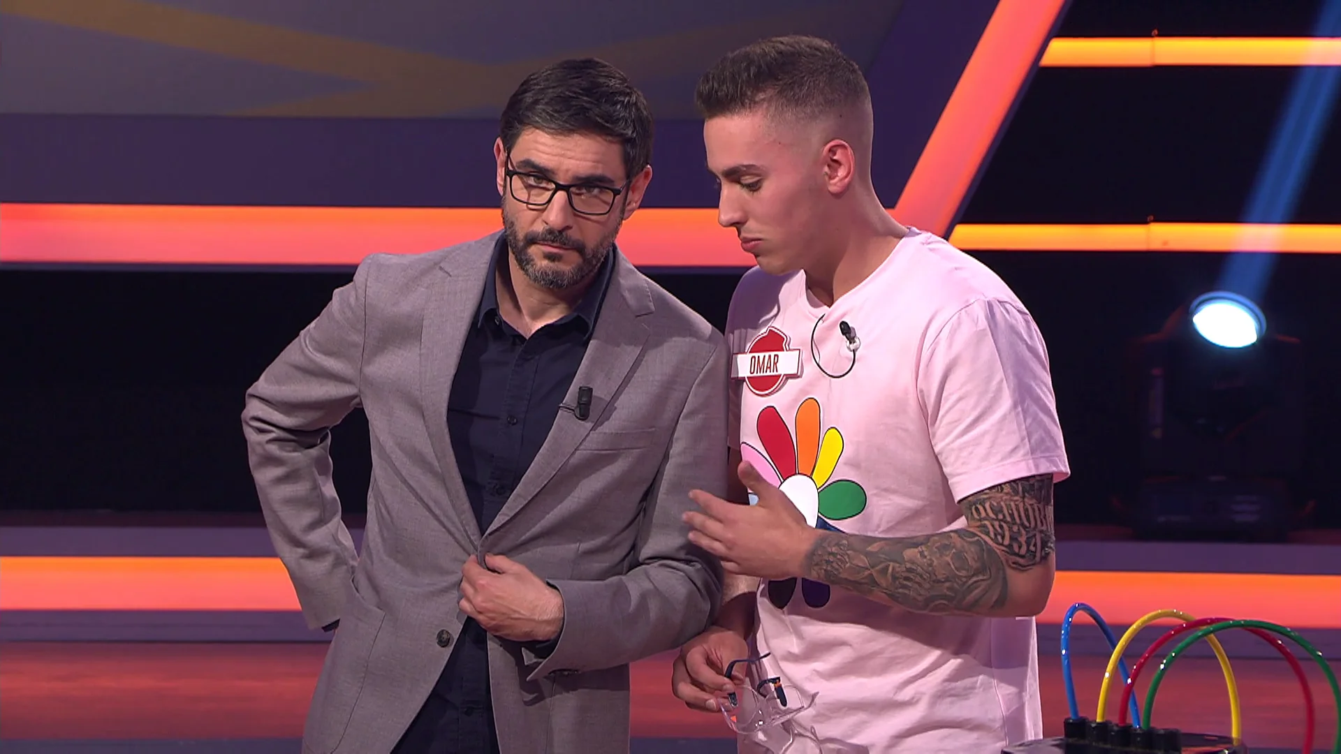 Juanra Bonet, sin palabras, al descubrir el secreto de un concursante en &lsquo;&iexcl;Boom!&rsquo;