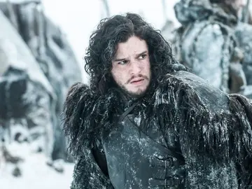 Kit Harington como Jon Snow en Juego de Tronos Kit Harington como Jon Snow en Juego de Tronos