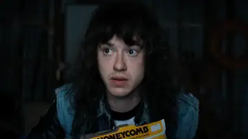 Eddie (Joseph Quinn) en 'Stranger Things' Eddie (Joseph Quinn) en 'Stranger Things'