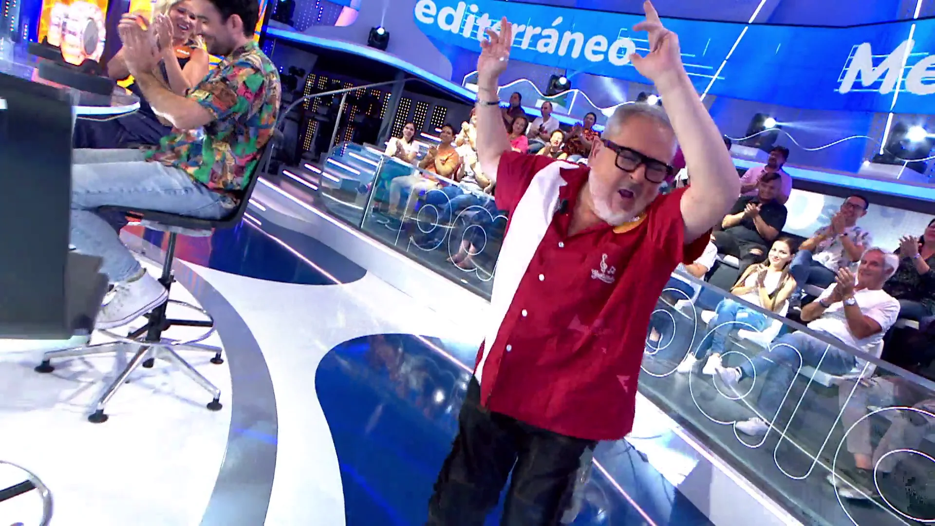 &iexcl;Est&aacute; desatado! David Muro, puro ritmo y baile en el plat&oacute; de &lsquo;Pasapalabra&rsquo; 