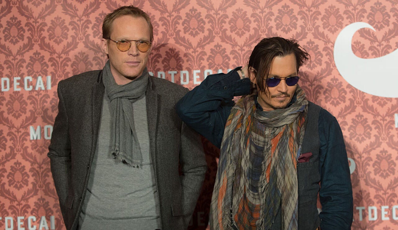 Paul Bettany y Johnny Depp