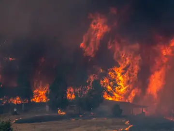 Incendio en Verín, Ourense