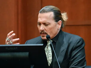 Johnny Depp en el juicio Johnny Depp en el juicio