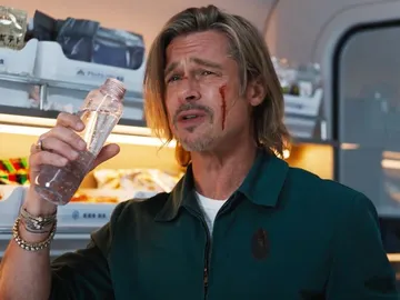 Brad Pitt en 'Bullet Train' Brad Pitt en 'Bullet Train'