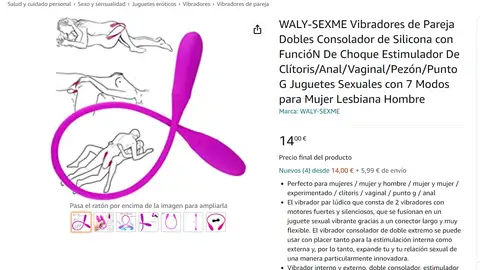 Vibrador doble Vibrador doble