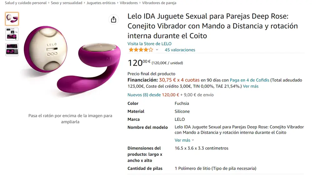 Vibrador a distancia