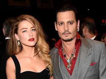 Amber Heard y Johnny Depp Amber Heard y Johnny Depp