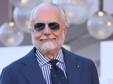 El presidente del Nápoles, Aurelio de Laurentiis El presidente del Nápoles, Aurelio de Laurentiis
